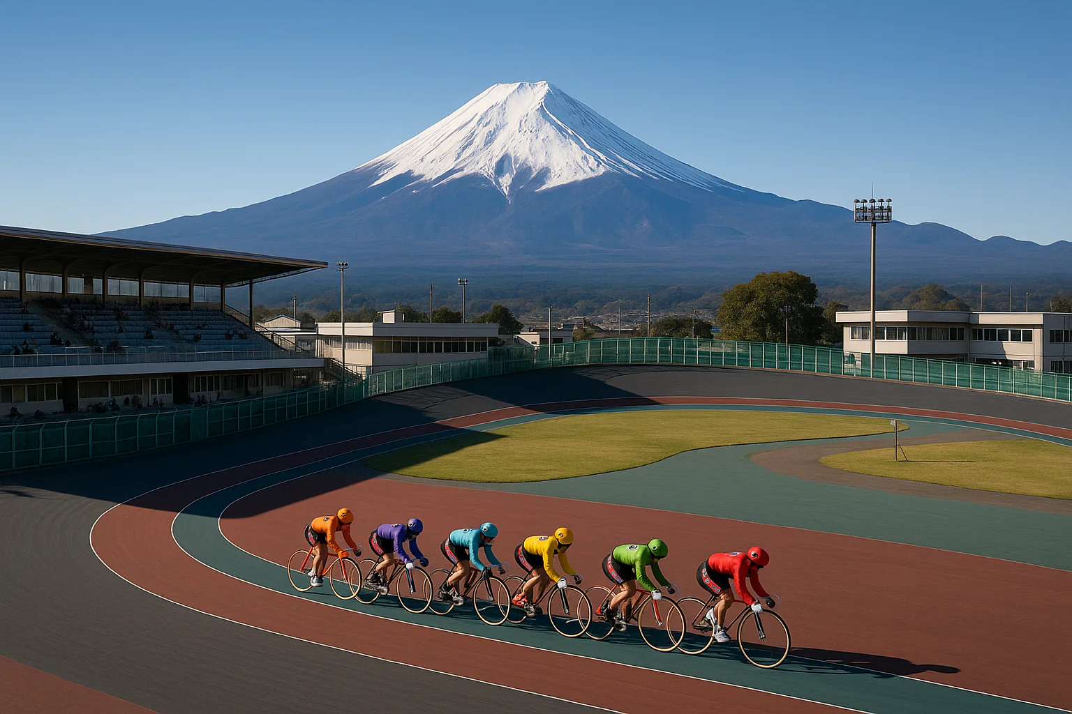 Authentic Keirin Performance Starts Here